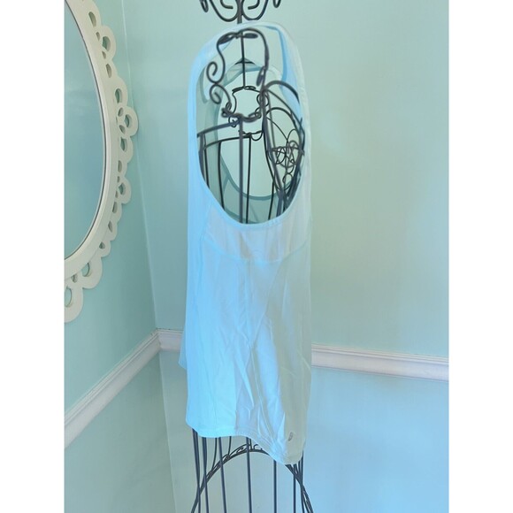 Lululemon top 4 mint green Eggshell Blue loose tank top small size 4? - Picture 2 of 5